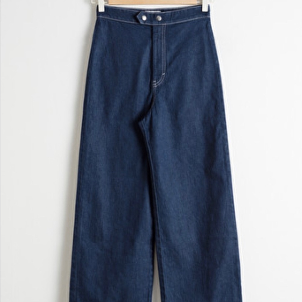 High Waisted Flared Jeans